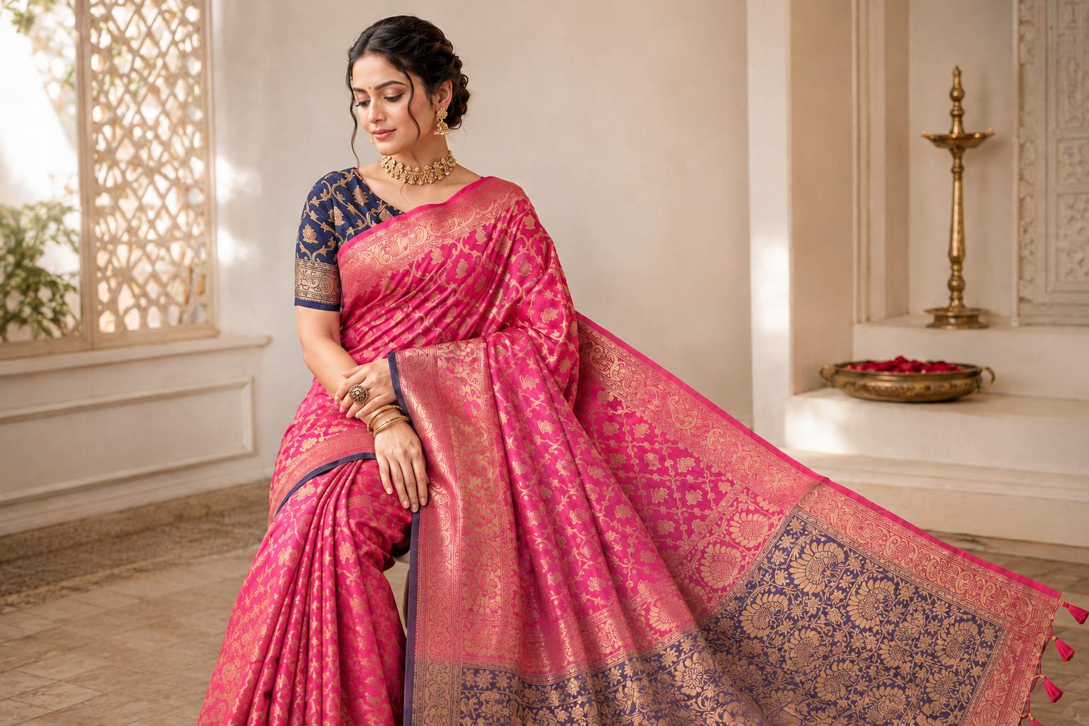 Linen Sarees