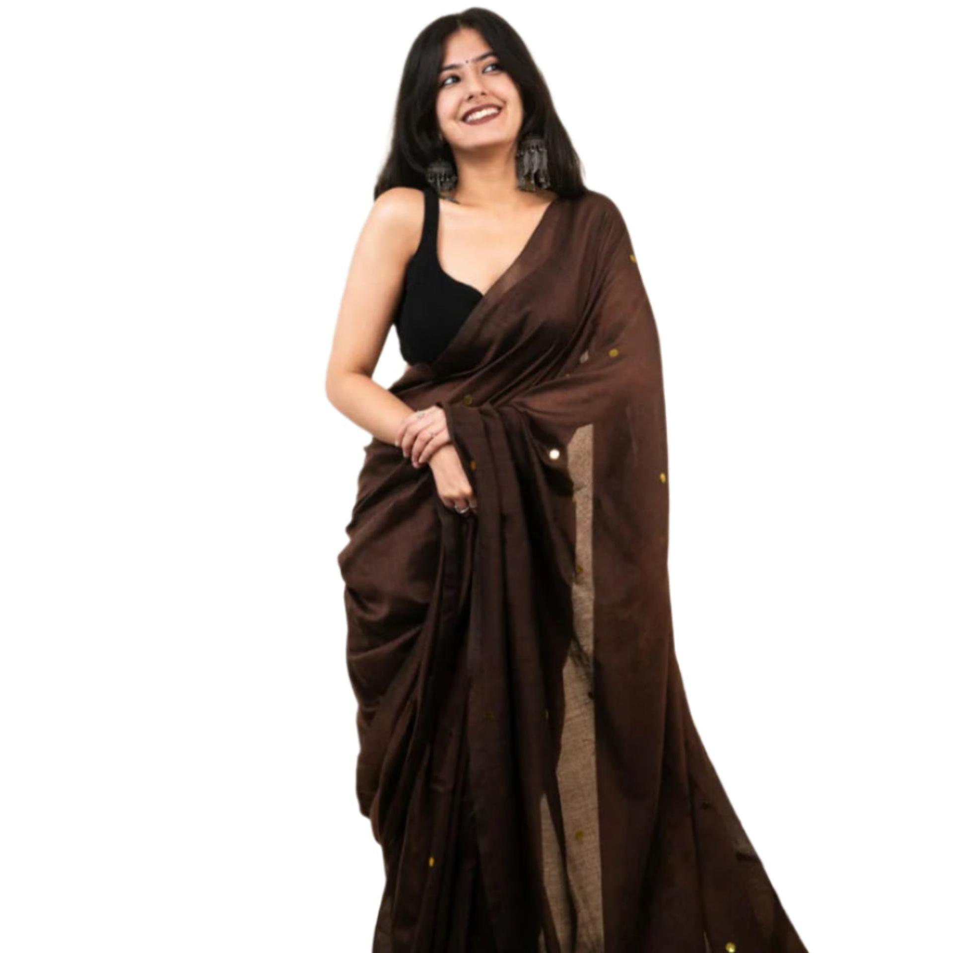 Khadi Cotton Sarees - Image 3