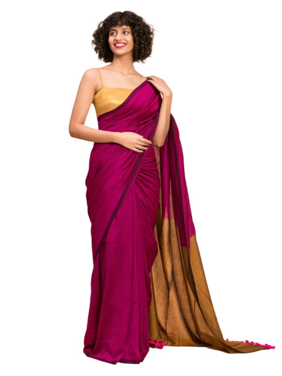 Khadi Cotton Sarees - Image 2