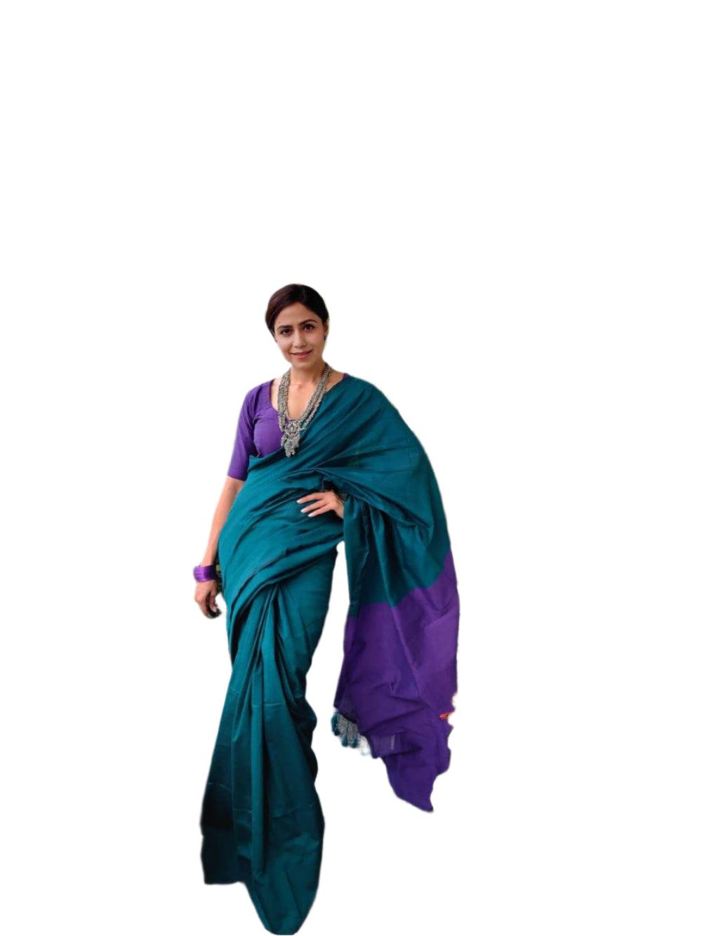 Khadi Cotton Sarees - Image 16