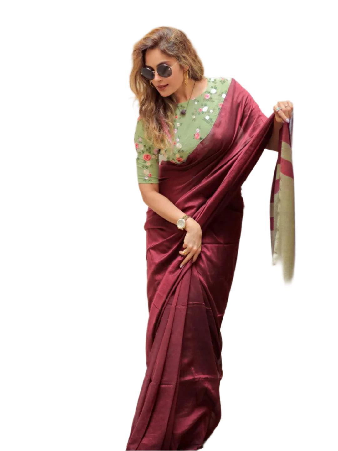 Khadi Cotton Sarees - Image 2