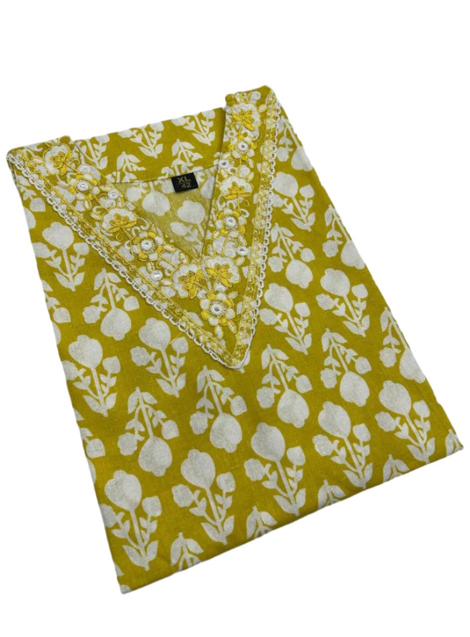 Pure Cotton Kurtis - Image 11