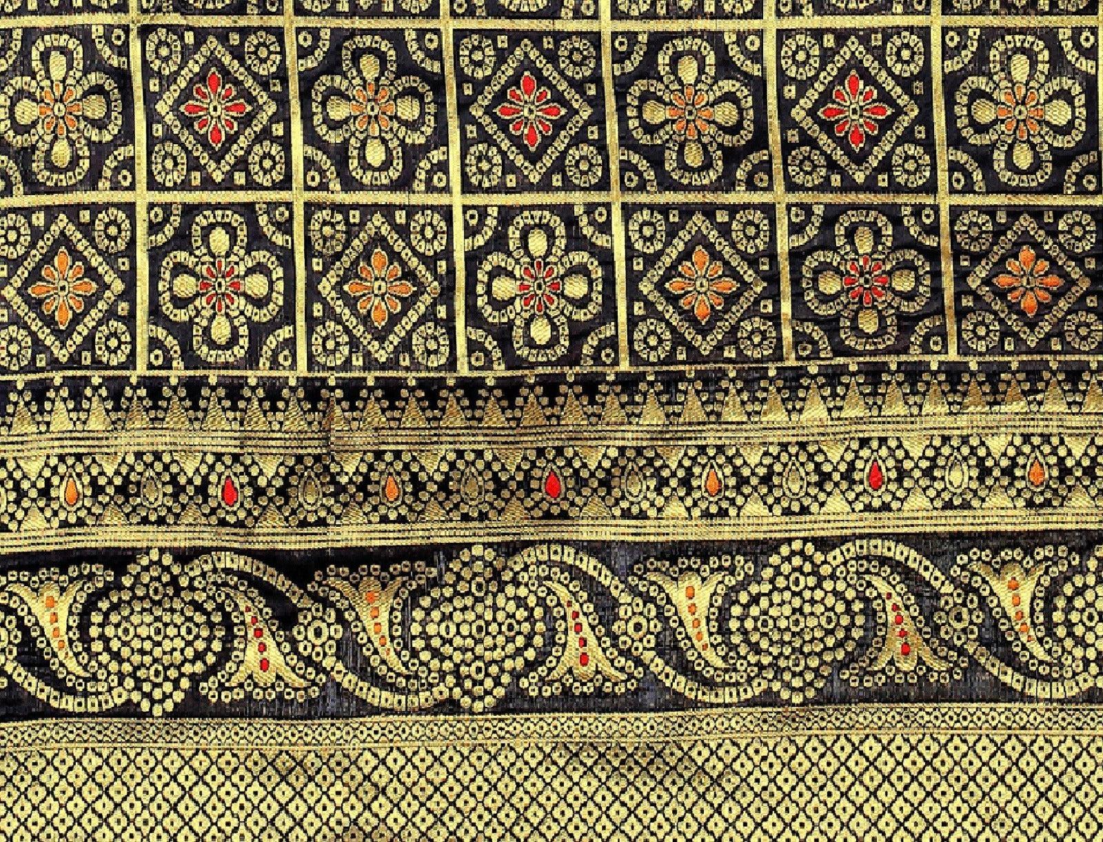 Woven Bollywood Cotton Silk Saree* - Image 4
