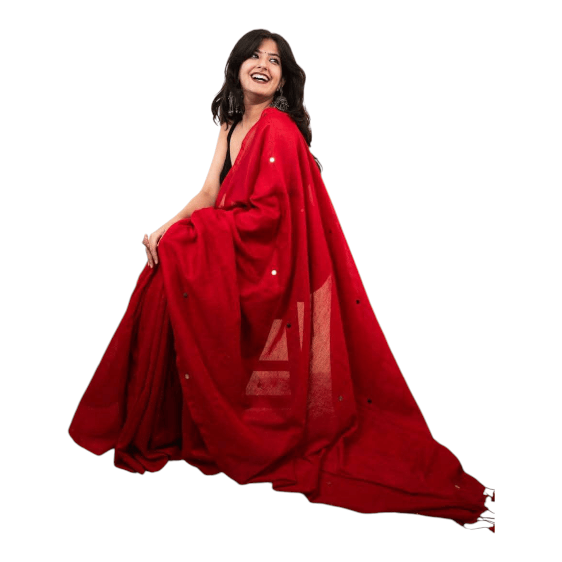 Khadi Cotton Sarees - Image 19
