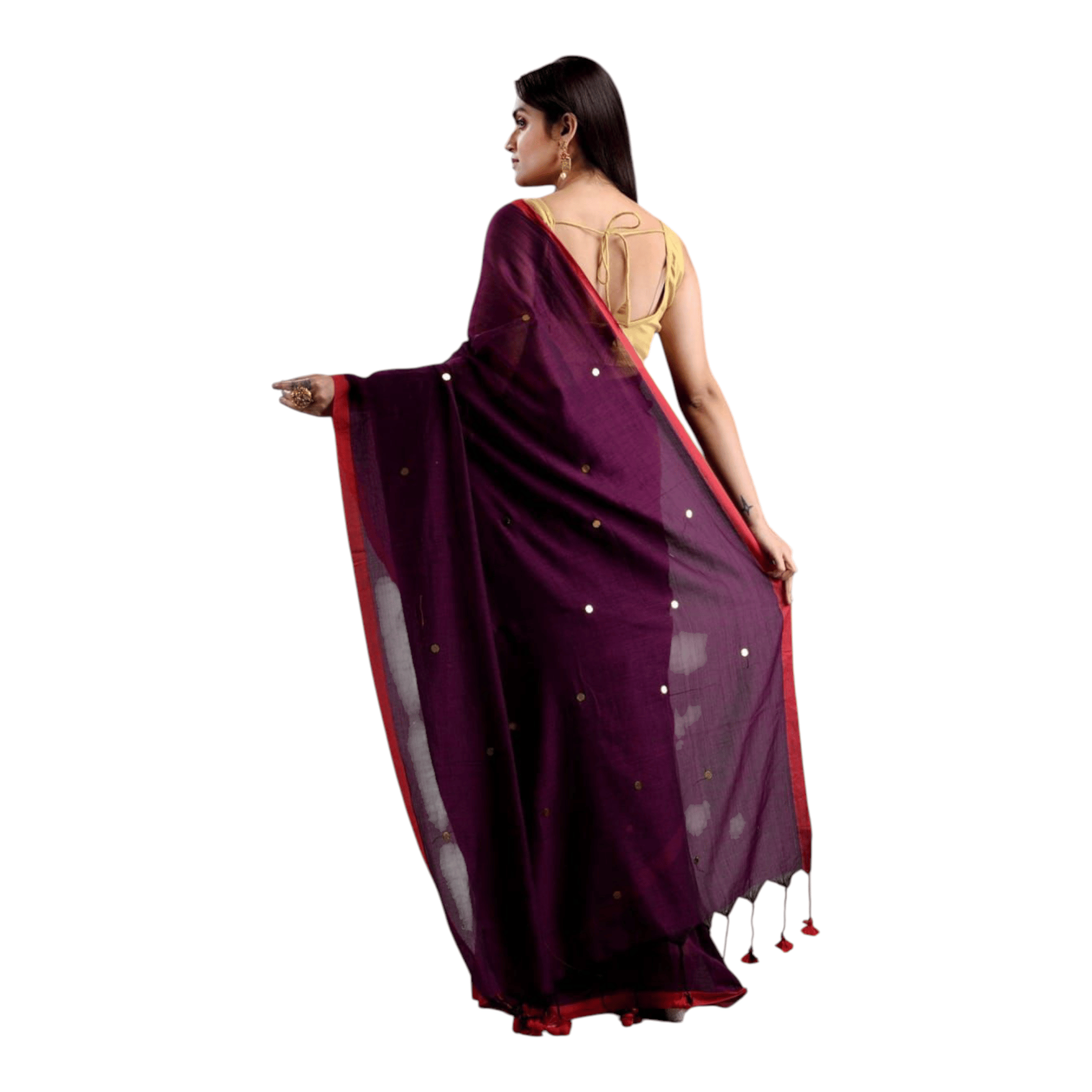 Khadi Cotton Sarees - Image 20