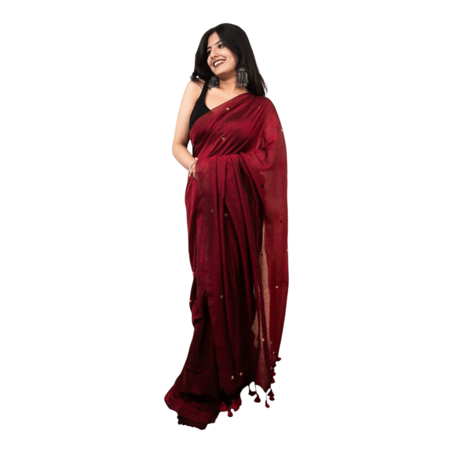 Khadi Cotton Sarees - Image 21