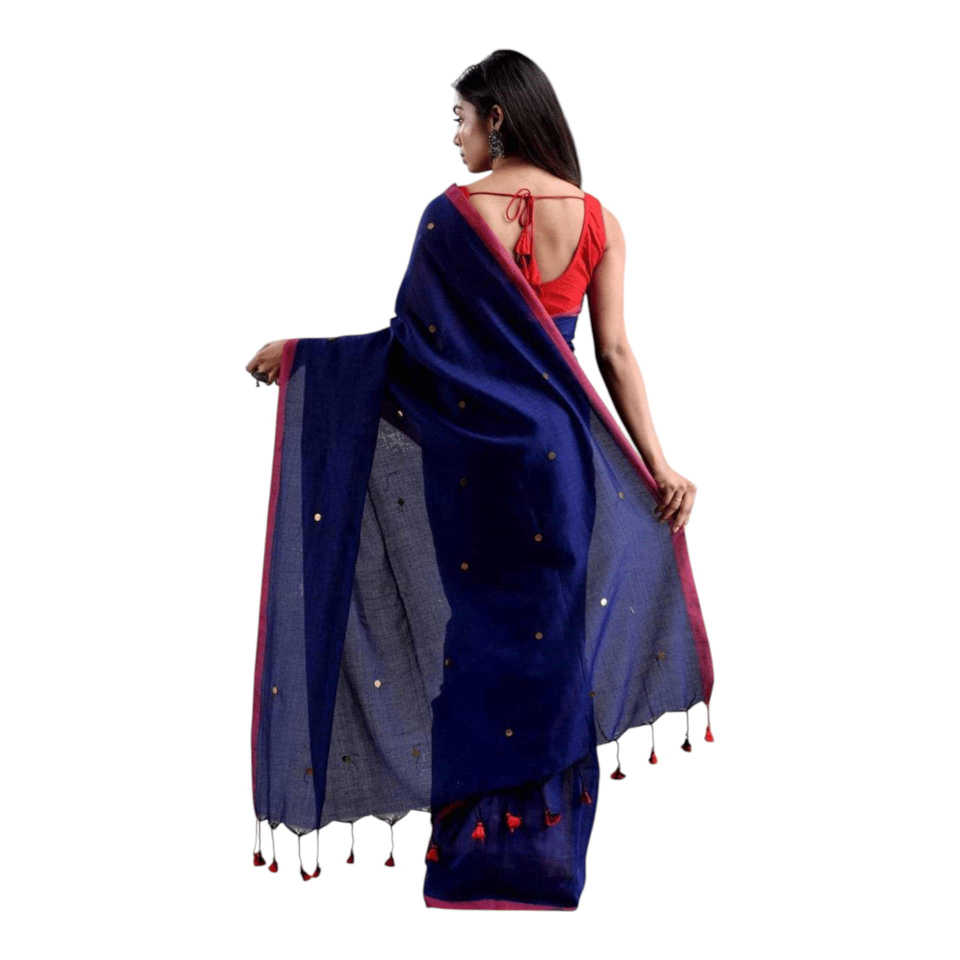 Khadi Cotton Sarees - Image 26