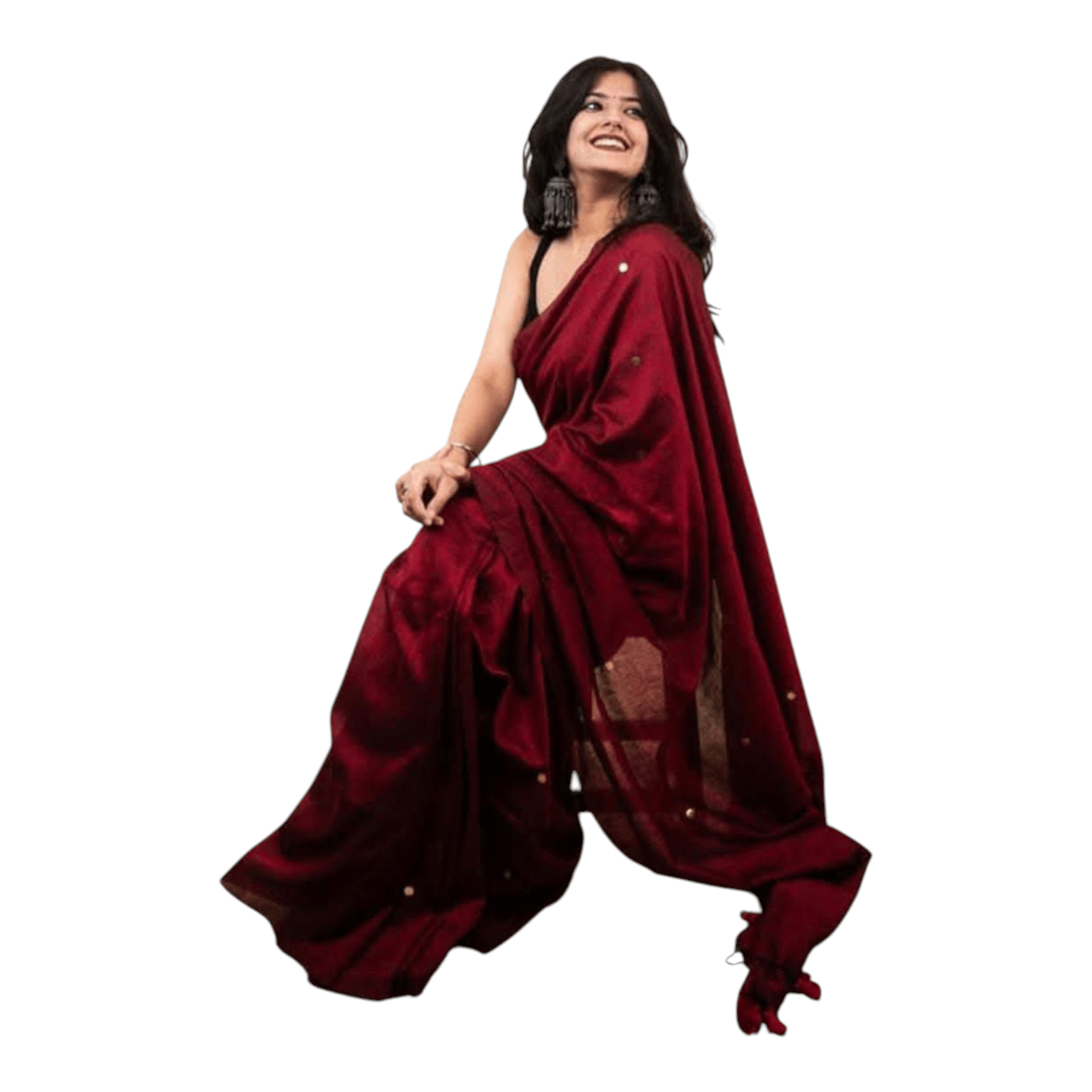Khadi Cotton Sarees - Image 15