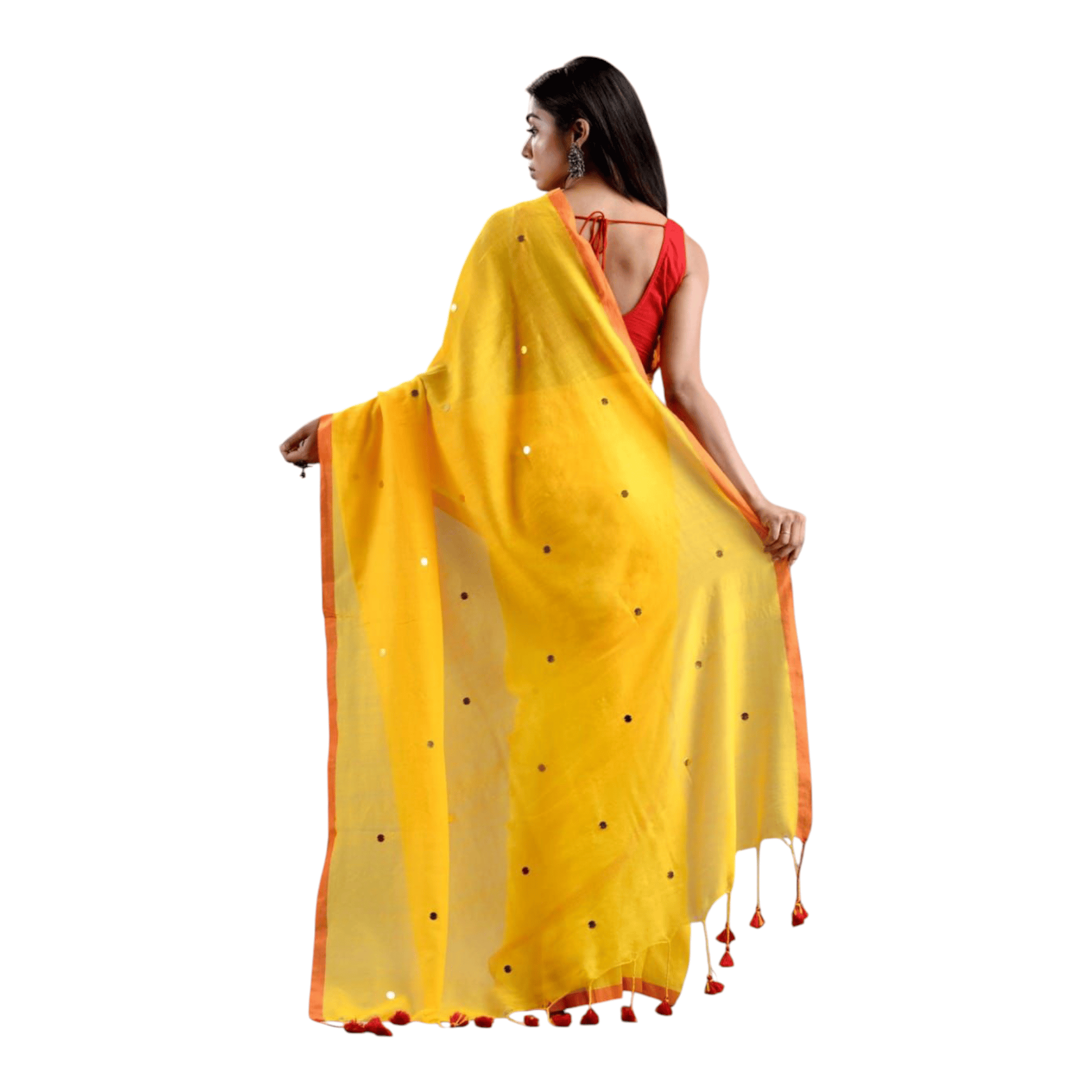 Khadi Cotton Sarees - Image 11