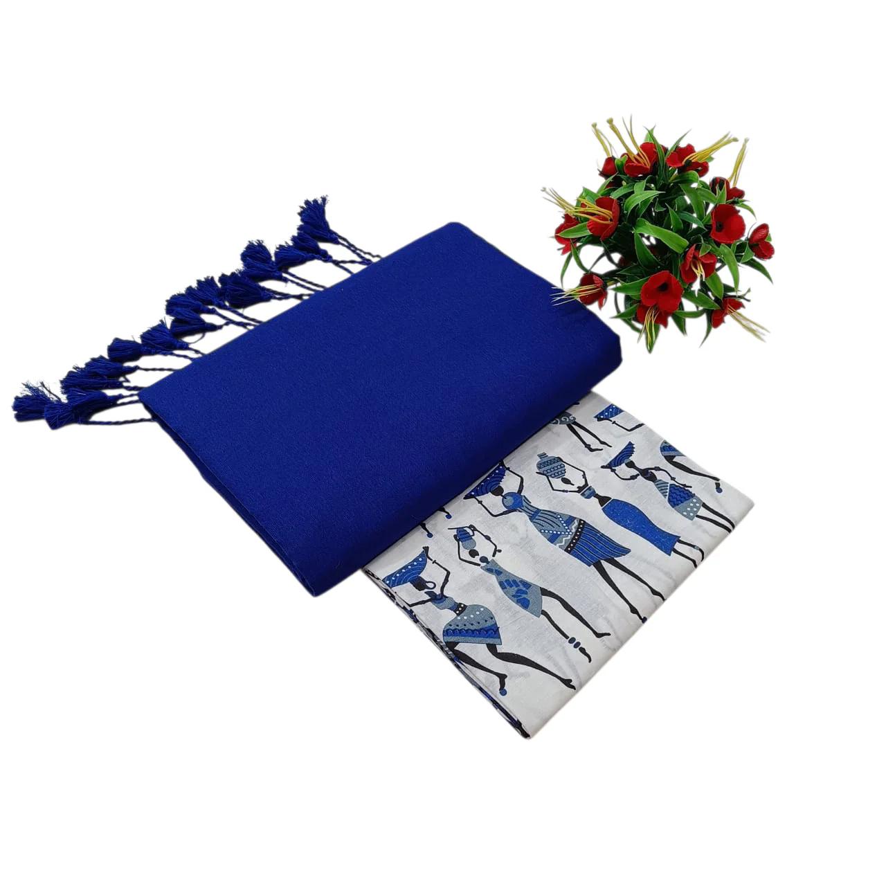 Pure Kaadhi Soft Cotton Sarees - Image 4