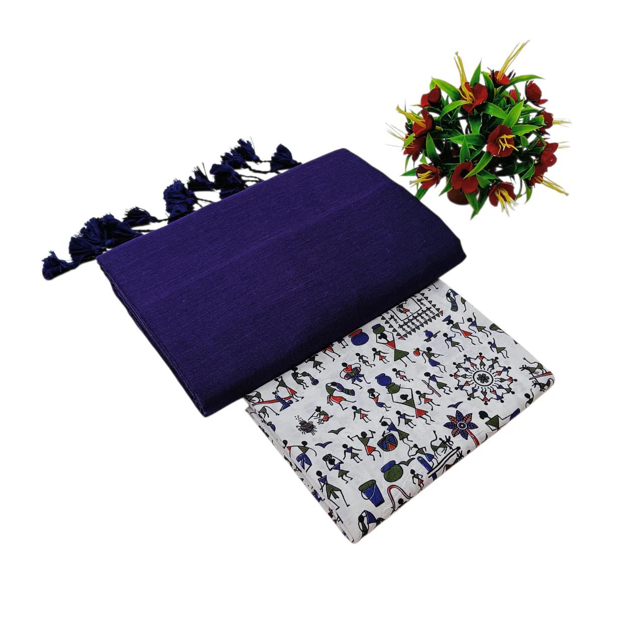 Pure Kaadhi Soft Cotton Sarees - Image 10