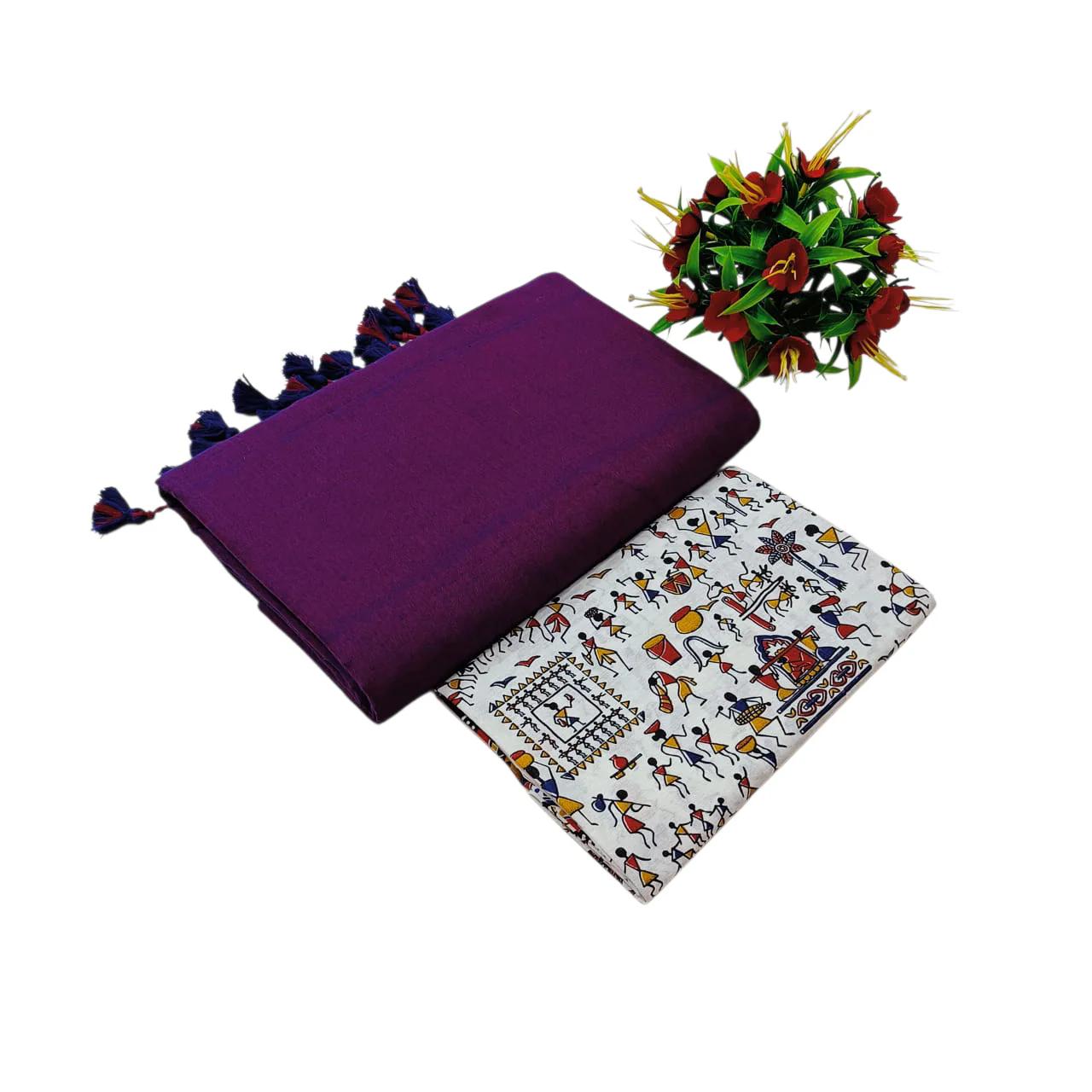 Pure Kaadhi Soft Cotton Sarees - Image 14