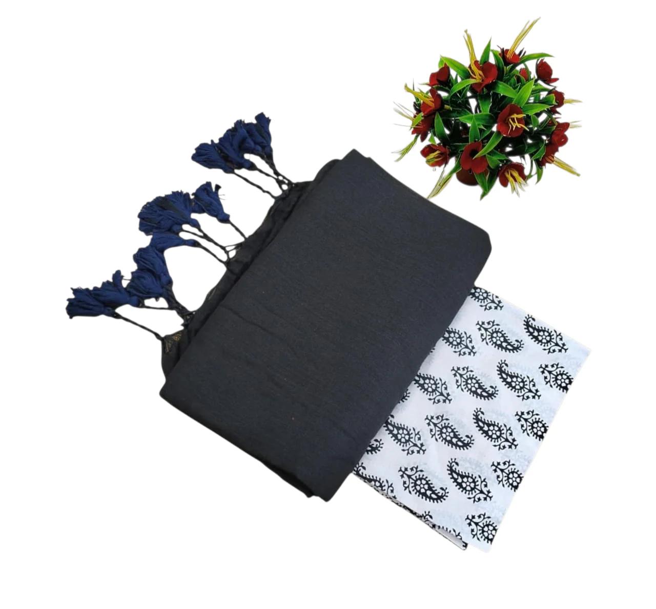 Pure Kaadhi Soft Cotton Sarees - Image 12