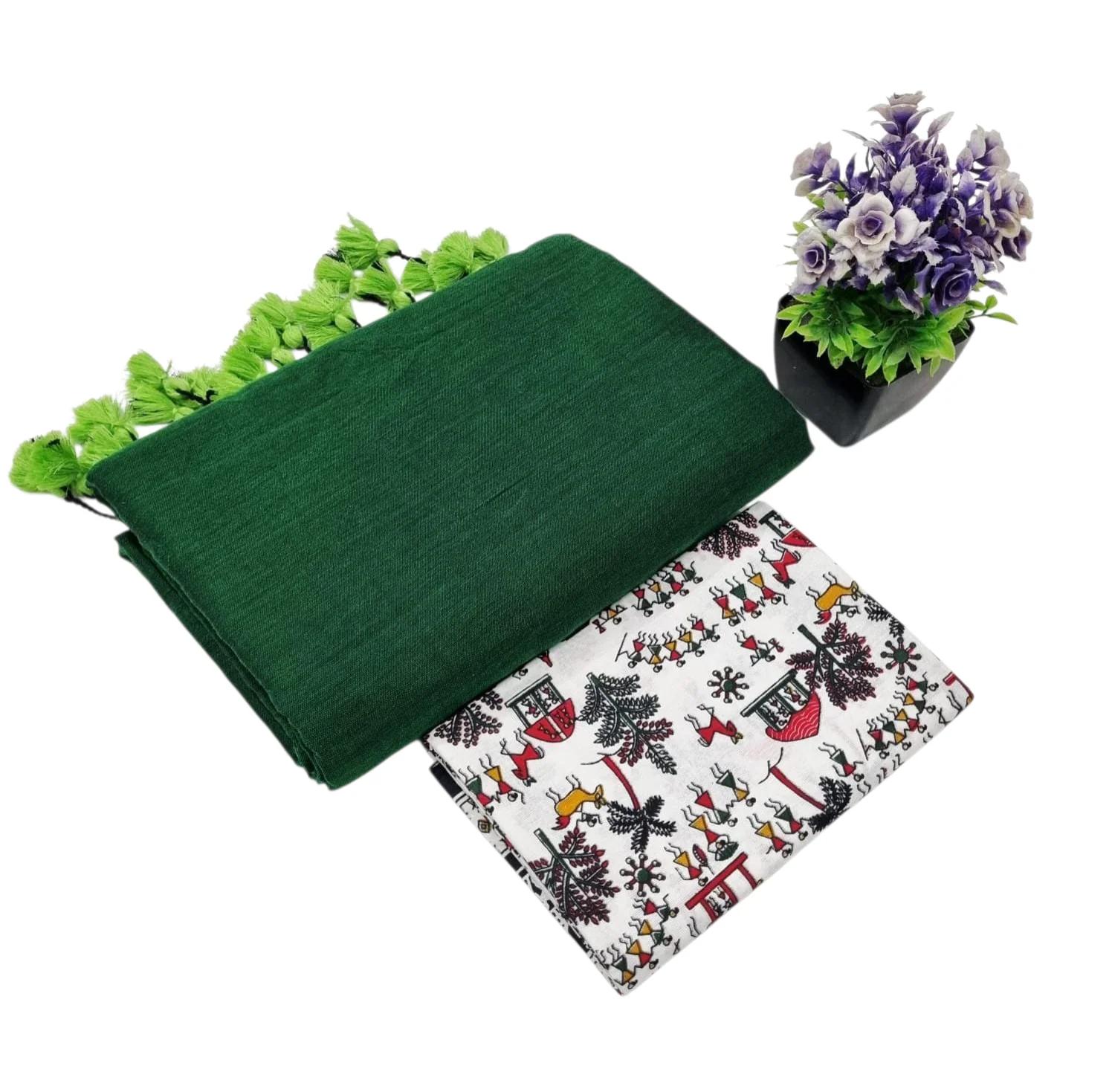 Pure Kaadhi Soft Cotton Sarees - Image 5