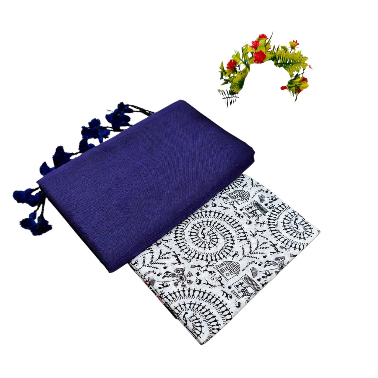 Pure Kaadhi Soft Cotton Sarees - Image 8