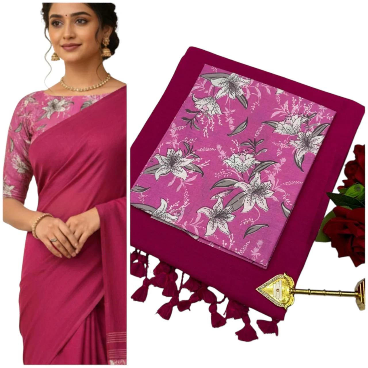 Pure Kaadhi Soft Cotton Sarees Set-2