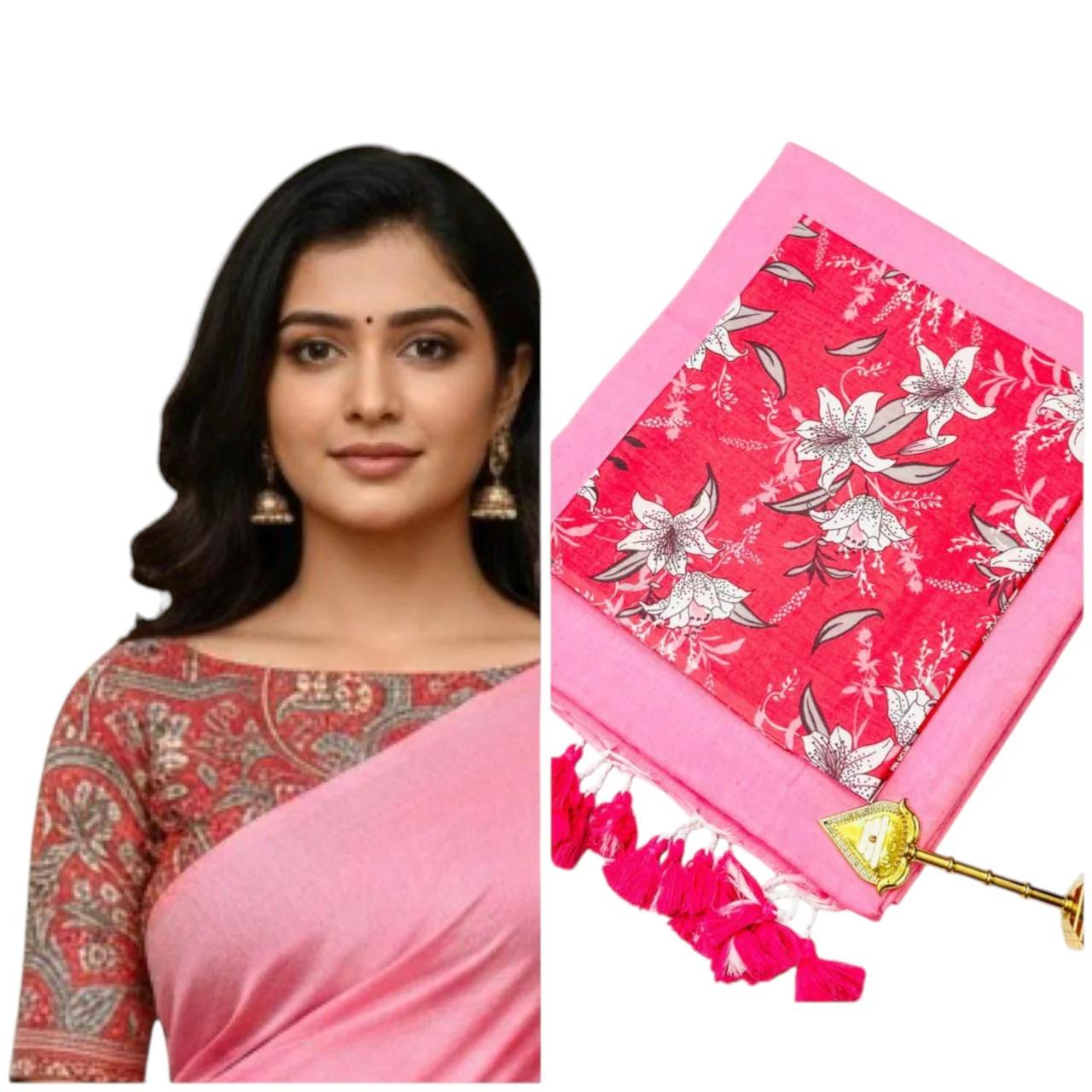 Pure Kaadhi Soft Cotton Sarees Set-2 - Image 19