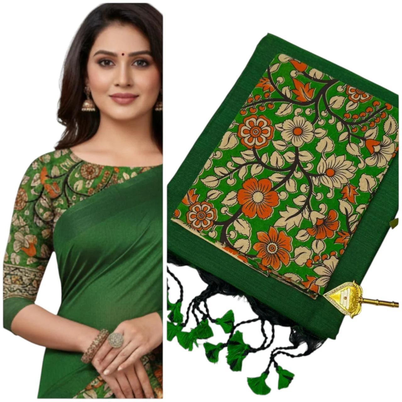 Pure Kaadhi Soft Cotton Sarees Set-2 - Image 18